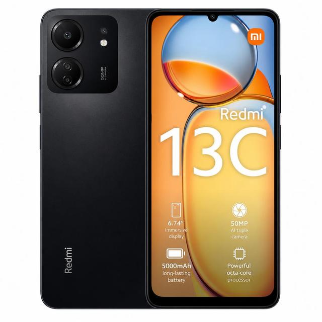 Redmi Redmi 13C 128GB 128GB Navy Blue smartphone — front view, available in Kenya